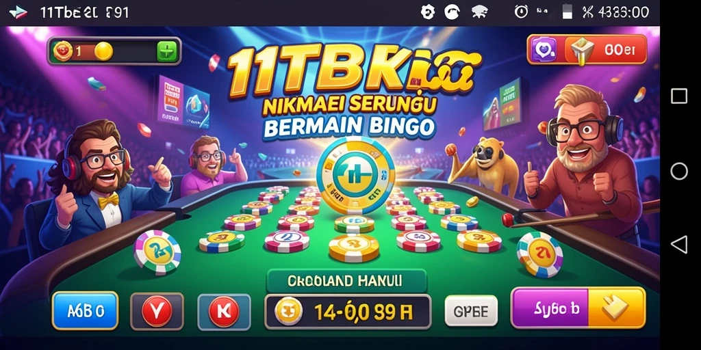 Tampilan gameplay Bingo yang seru dan interaktif di 11TBET.