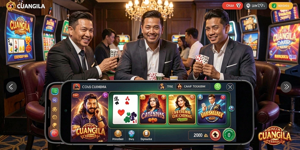 Tampilan gameplay Live Casino yang mendebarkan dan interaktif.