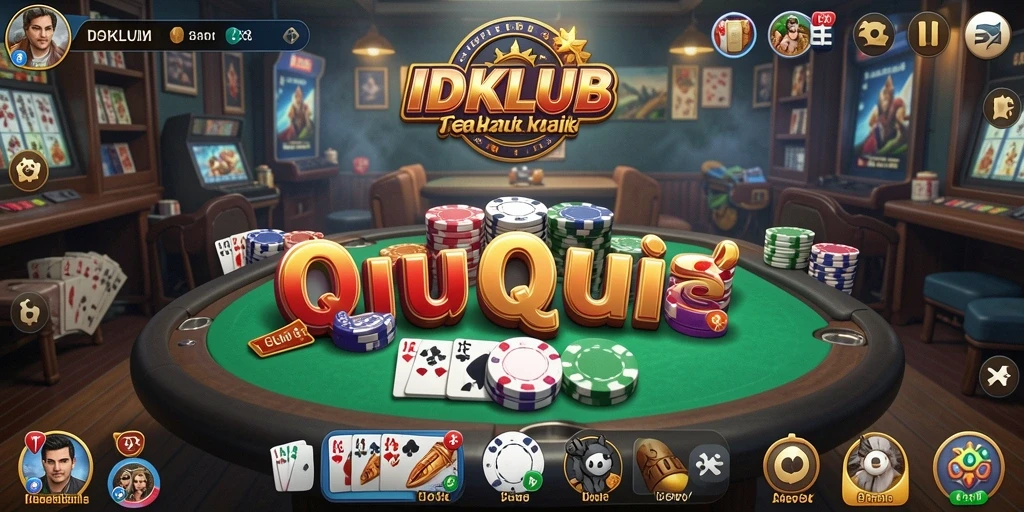 Tampilan gameplay QiuQiu yang seru dan penuh tantangan.