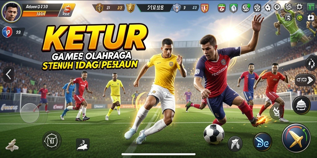 Tampilan gameplay menarik dan mendebarkan di KETUA.
