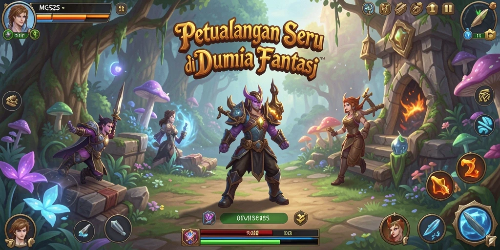 Tampilan menarik dari gameplay MG525 yang penuh petualangan.
