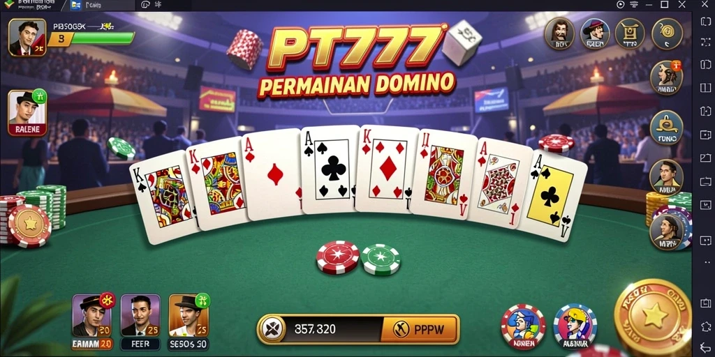 Gameplay seru dan menantang dari PT777 game Domino.