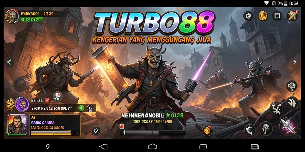 TURBO88 menampilkan momen menakutkan dalam gameplay yang mendebarkan.